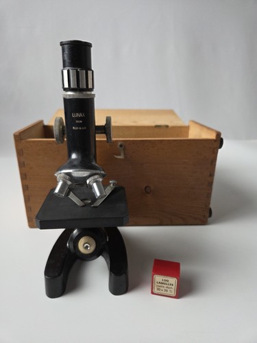 Microscope vintage lunax zoom - vintage,