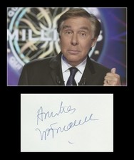 Jean-Pierre Foucault - Animateur - Page de livre d'or signée - Paris 1986