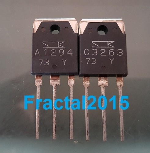 Paire 2sa1294 2sc3263 - 1,