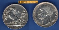 Italie 10 Lire 1927 R Rome TTB