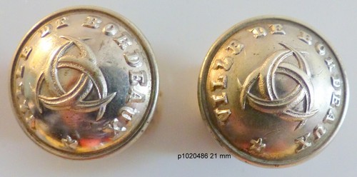Boutons anciens ville de - 2,