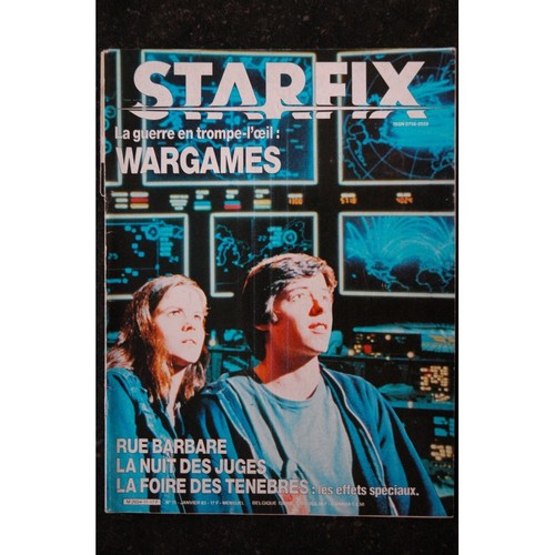 Starfix 011 1983 wargames - 1983,
