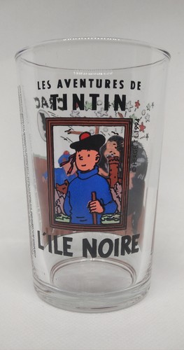 Verre tintin ile noire - verre,
