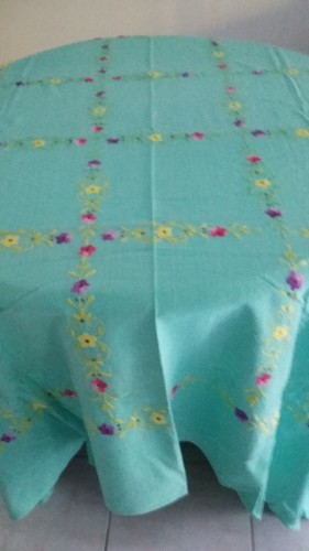 Ancienne nappe rectangulaire - ancienne,