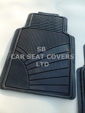 Tapis En Caoutchouc Noir, 2