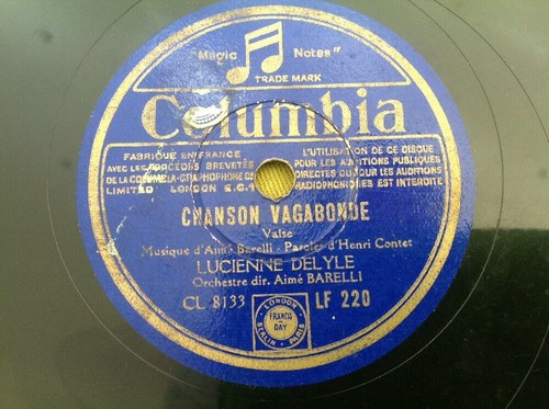 Rpm lucienne delyle - 78,