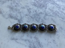 Bracelet Ancien Émaux de Limoges  . signé Bétourné