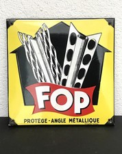 PLAQUE ÉMAILLÉE FOP