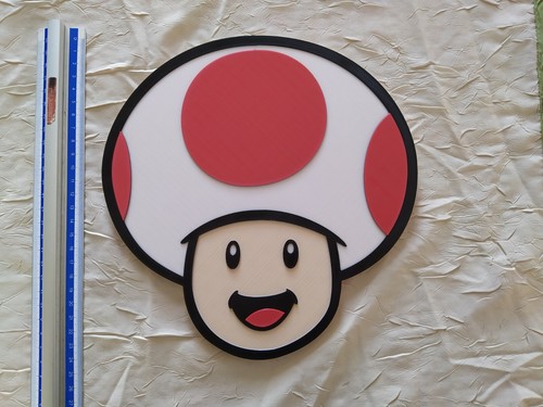 Enseigne tête toad à - tête,