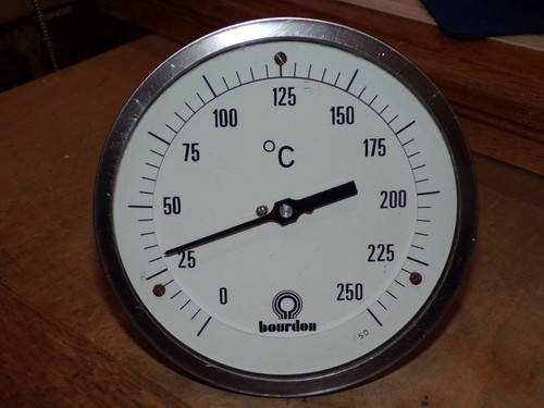 Ancien thermomètre industriel
