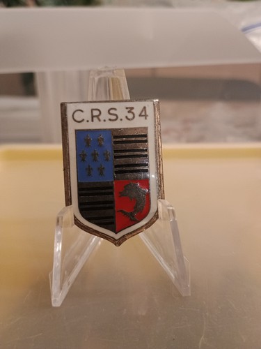 Insigne métal police