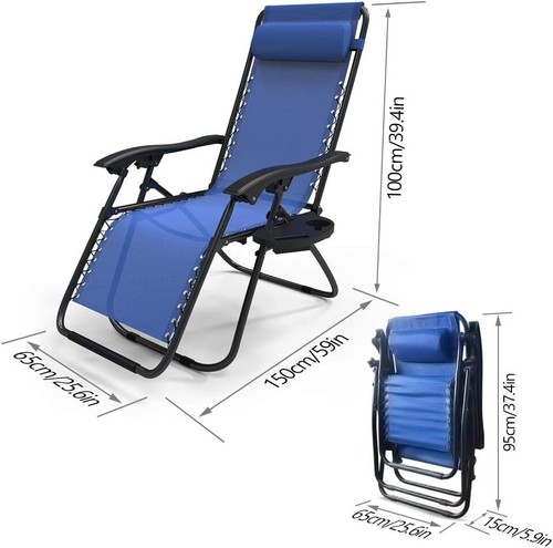 Chaise longue inclinable - chaise,