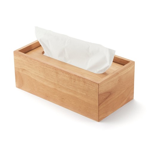 Boîte mouchoirs bois - à,
