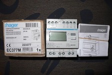 COMPTEUR ELECTRIQUE TRIPHASE MONO HAGER EC377M mesure via TI de 50à 3000A modbus