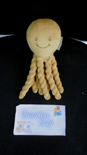 doudou peluche pieuvre poulpe octopus jaune moutarde NATTOU