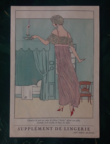 Rare art goût beauté pochoir - goût,