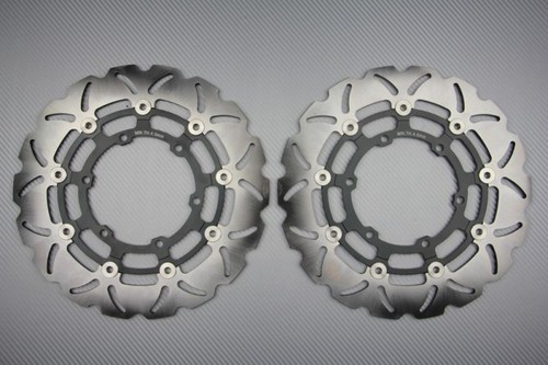 Paire disques frein avant wave - frein,