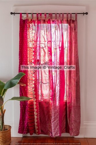 Rideau indien vintage - , sari