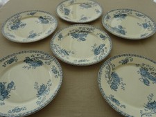 Lot de 6 Anciennes assiettes