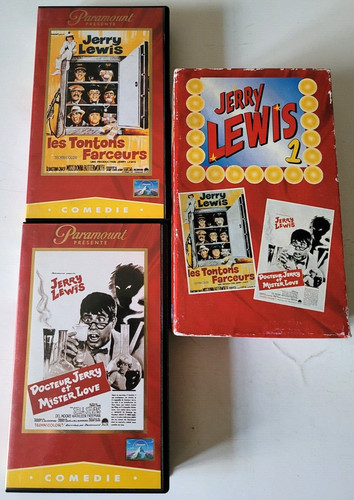 Coffret vhs jerry - vhs, lewis