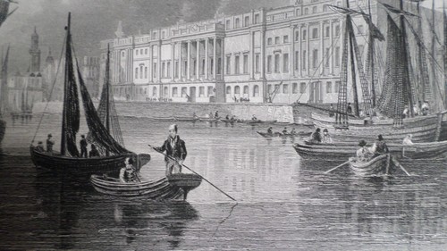 Boat bateaux gravure - boat, 1865