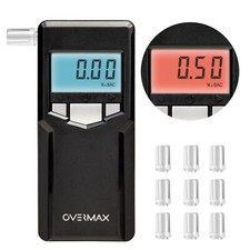 Testeur d'alcool testeur pour mille affichage LCD testeur d'alcool embouchure...