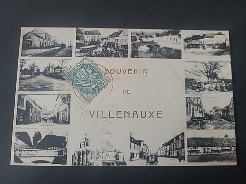 Cpa souvenir villenauxe - cpa,souvenir, de