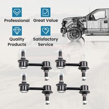 Set of 4 Sway Bar End Links for Chevrolet Corvette C5 C6 97-13 Avant Arrière