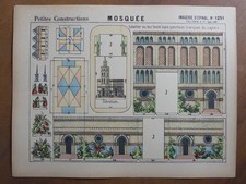 Maquette papier Mosquée