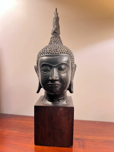 Buste tête buddha - tête, de