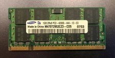 BARRETTE MEMOIRE RAM SAMSUNG 1