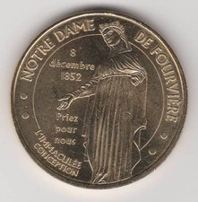 A 2011 TOKEN MEDAILLE MONNAIE DE PARIS -- 69 005 N°3 NOTRE-DAME FOURVIERE LYON