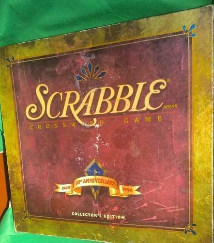 Vintage scrabble 50th - vintage,
