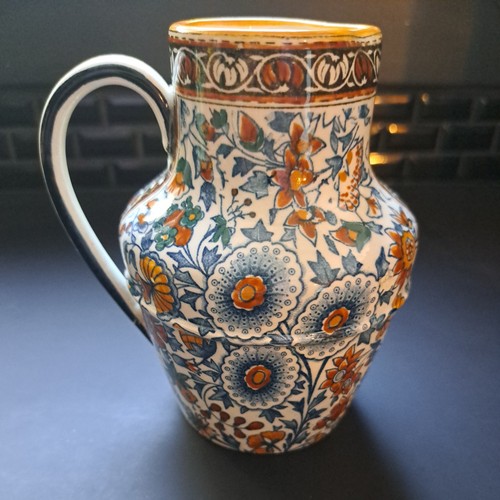 Pichet faience gien décor - pichet,