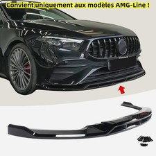 pour Mercedes Classe A IV W177 V177 AMG-Line / A35 A45 AMG 2023-2025 Lèvre avant