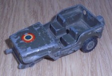 voiture jeep willys Militaire Gevarm France Jouet 1/43 no dinky corgi cij toys