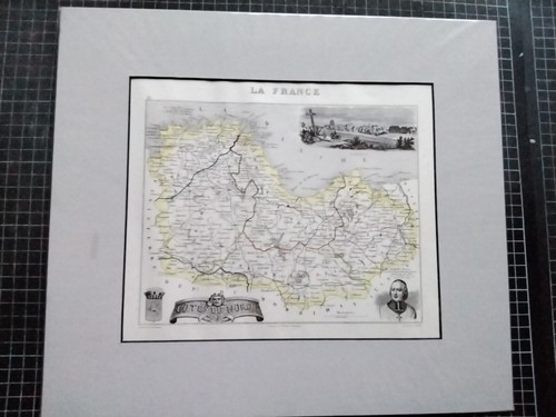 Carte ancienne migeon - ancienne,
