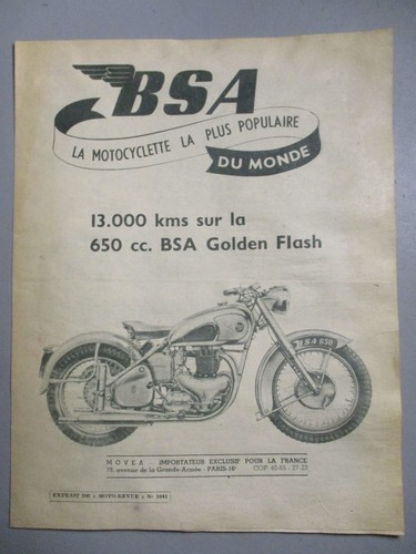 Prospectus brochure 1951 moto - prospectus,
