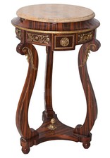 Table D'Appoint Baroque Ronde