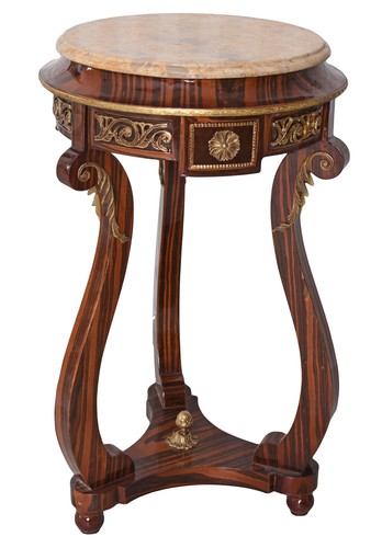Table appoint baroque ronde - table,
