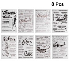  8 Pcs Tampons De Scrapbooking