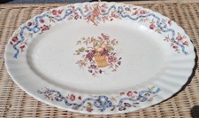 Grand Plat Oval en Faïence