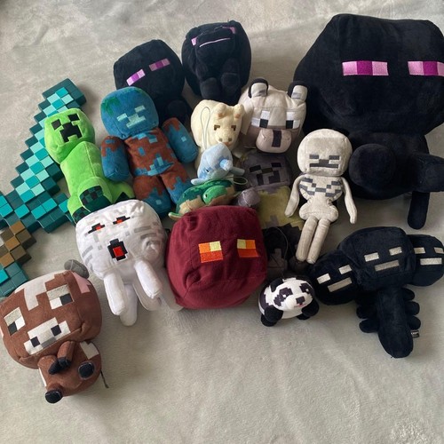 Lot peluches minecraft - lot, 16