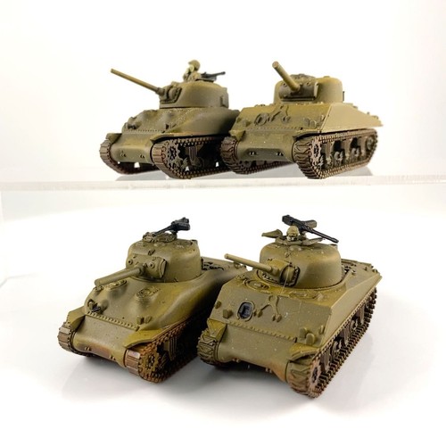 Tank ww2 plastique - us,