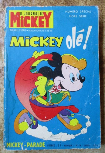 Mickey parade 838 - bis,