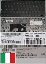 Clavier Qwerty Italien HP MINI 210 NM7 AENM7I00210 SG-35400-2IA 594706-061 Noir