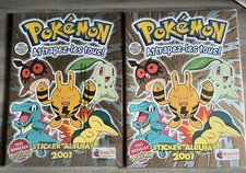 ALBUM STICKER POKEMON MERLIN TOPPS SERIE 3 2001 EMPTY VIDE FRENCH FRANCAIS