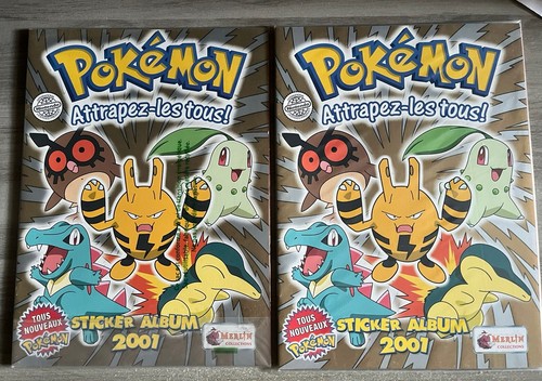 Album sticker pokemon merlin - album,
