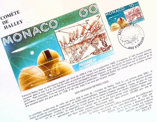 Monaco comète halley - monaco,