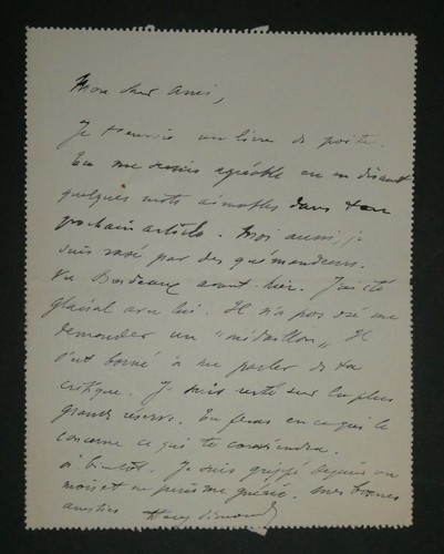 Simon henri carte lettre - henri,